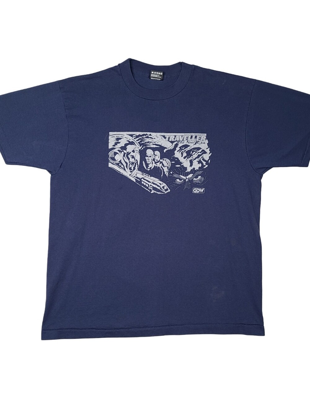 Vintage 90s Traveler The New Era Role Playing Game T Shirt XL Single Stitch RARE